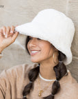 Plush Fur Bucket Hat