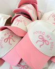 Doing My Best - Pink Vintage Trucker Hat - My Pampered Life Seattle