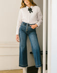 Artemis Vintage | Tummy Control 90's Vintage Stretch Wide Jeans - My Pampered Life Seattle