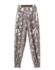 Western Cactus Cowgirl Drawstring Jogger Pants