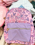 Lilac Hearts Backpack - My Pampered Life Seattle