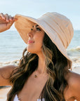 Tie-Back Bucket Sunhat