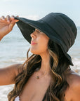 Tie-Back Bucket Sunhat