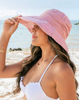 Tie-Back Bucket Sunhat