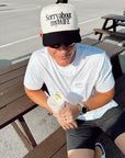 Sorry About My Husband / Wife Vintage Trucker Hat - My Pampered Life Seattle