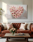 Floral Heart Wall Art IV