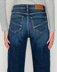 Artemis Vintage Plus-Size Tummy-Control High-Rise Straight-Leg Jeans – Dark Wash