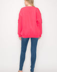 Fiora French Scuba Ribbon-Bow Top - My Pampered Life Seattle
