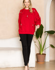 Fiora French Scuba Ribbon-Bow Top - My Pampered Life Seattle