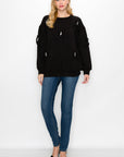 Fiora French Scuba Ribbon-Bow Top - My Pampered Life Seattle
