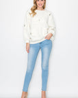 Fiora French Scuba Ribbon-Bow Top - My Pampered Life Seattle