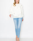 Fiora French Scuba Ribbon-Bow Top - My Pampered Life Seattle
