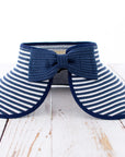 Foldable Bow Stripe Visor