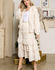 JOH |Willa Lace Ruffled Skirt