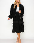 JOH |Willa Lace Ruffled Skirt