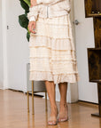 JOH |Willa Lace Ruffled Skirt