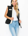 Josie Light Weight Vest with Hoodie - My Pampered Life Seattle