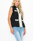 Josie Light Weight Vest with Hoodie - My Pampered Life Seattle
