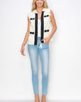 Josie Light Weight Vest with Hoodie - My Pampered Life Seattle