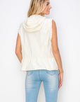 Josie Light Weight Vest with Hoodie - My Pampered Life Seattle