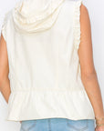 Josie Light Weight Vest with Hoodie - My Pampered Life Seattle
