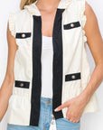 Josie Light Weight Vest with Hoodie - My Pampered Life Seattle