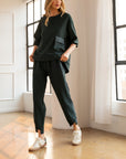 Katie Crepe Knit Pant - Dark Colors