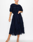 JOH | Lizzie Cotton Lace Eyelet Skirt