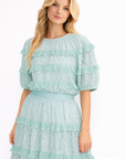 JOH | Laura Cotton Lace Eyelet Top