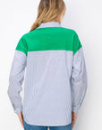 Wynn Colorblock Stripe Top - My Pampered Life Seattle