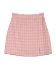 Lilou Short Sleeve Pattern Crop Top & Skirt Set