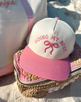 Doing My Best - Pink Vintage Trucker Hat - My Pampered Life Seattle