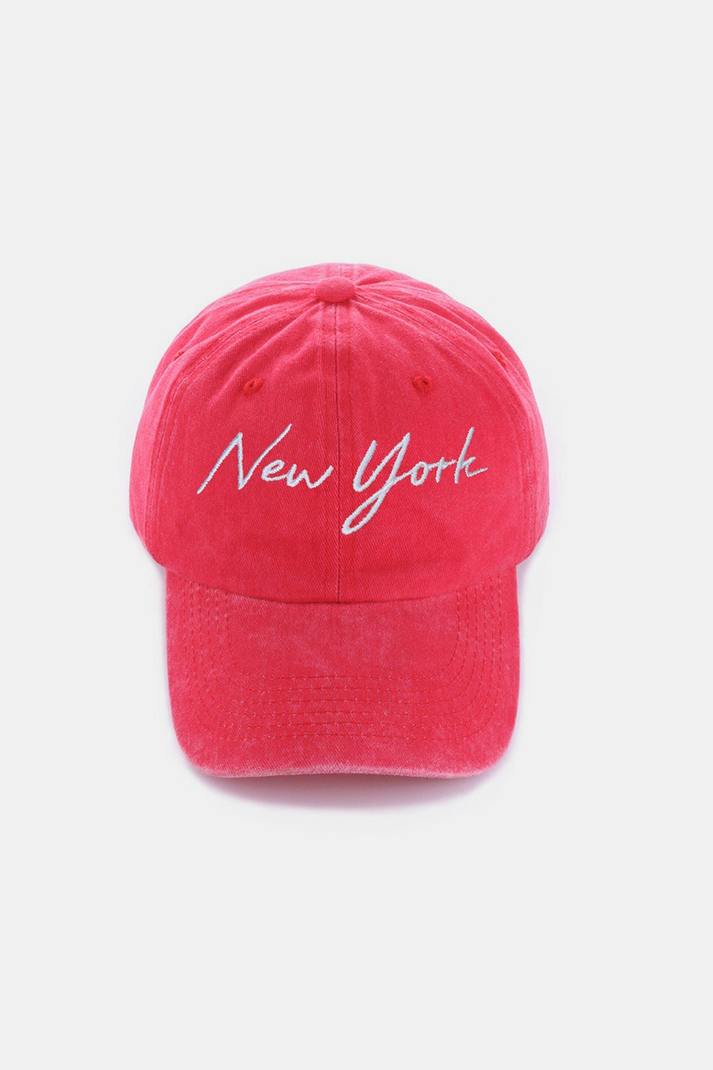 Zenana Washed Embroidered Los Angeles City Baseball Cap