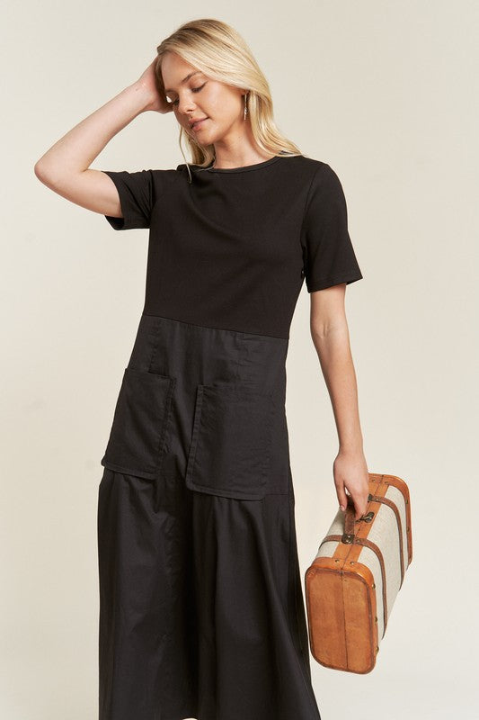 Jade By Jane | Knit Mix Dress