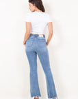 Artemis Vintage | Mesh Tummy Control High Rise Holly Flare Jeans - My Pampered Life Seattle