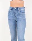 Artemis Vintage | Mesh Tummy Control High Rise Holly Flare Jeans - My Pampered Life Seattle