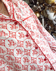 Red Toile Pajama Set - My Pampered Life Seattle