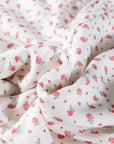 Floral Kangaroo Pocket Hoodie and Sweatpants Set
