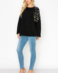 Fiona French Scuba Knit Pearl Hi-Low Top - My Pampered Life Seattle
