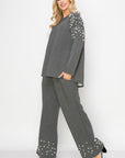 Faith French Scuba Pearl Pant - My Pampered Life Seattle