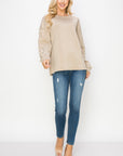 Katri French Scuba Pearl Top - My Pampered Life Seattle