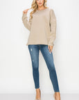 Katri French Scuba Pearl Top - My Pampered Life Seattle