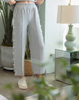 Farrah French Scuba Pearl Pant - Light Colors