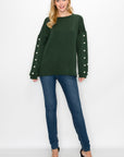 Katri French Scuba Pearl Top - My Pampered Life Seattle