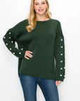 Katri French Scuba Pearl Top - My Pampered Life Seattle