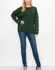Katri French Scuba Pearl Top - My Pampered Life Seattle