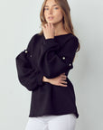 Keda French Scuba Pearl Top - My Pampered Life Seattle