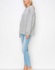 Keda French Scuba Pearl Top - My Pampered Life Seattle