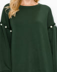 Keda French Scuba Pearl Top - My Pampered Life Seattle