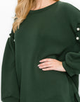 Keda French Scuba Pearl Top - My Pampered Life Seattle